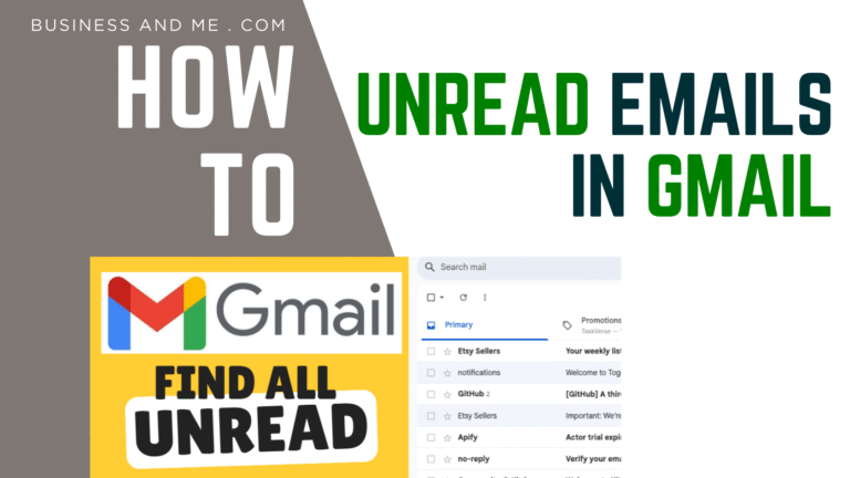 how to see only unread emails in gmail